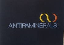 Antipaminerals Embroidery Sample
