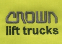 Crown Embroidery Sample