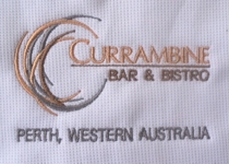 Currambine Embroidery Sample