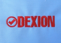 Dexion Embroidery Sample
