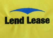 Lend Lease Embroidery Sample