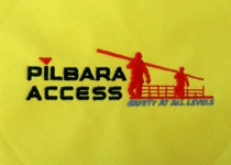 Pilbara Access Embroidery Sample